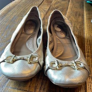 Me Too Gold Flats